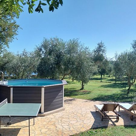 Beach House Ive: Coastal Retreat with Jacuzzi, Pool and Olive Grove Pomer Exterior photo
