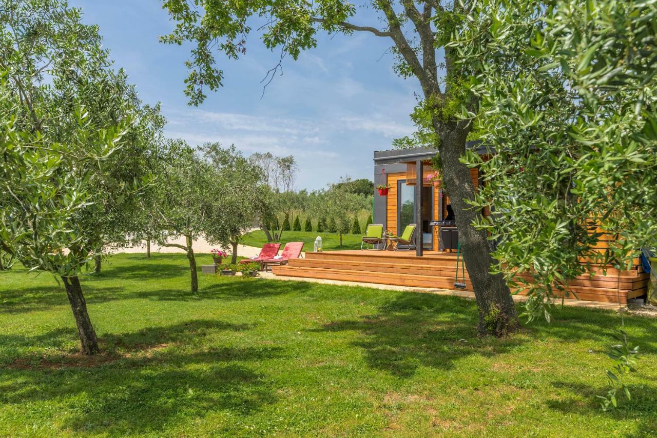 Beach House Ive: Coastal Retreat with Jacuzzi, Pool and Olive Grove Pomer Exterior photo